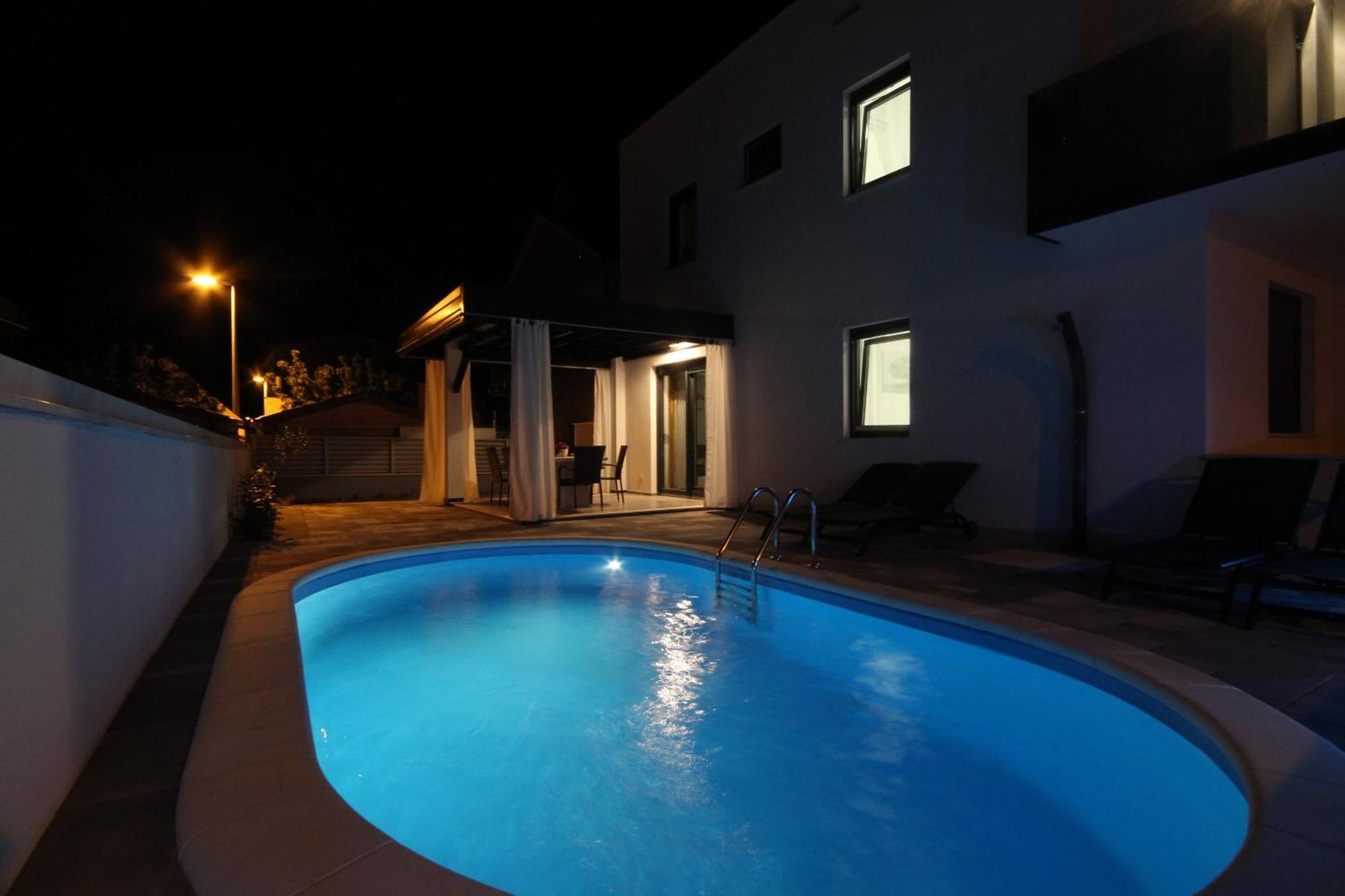 Villa Essenza Vita In Vodice Only 650 Meters From The Beach Экстерьер фото