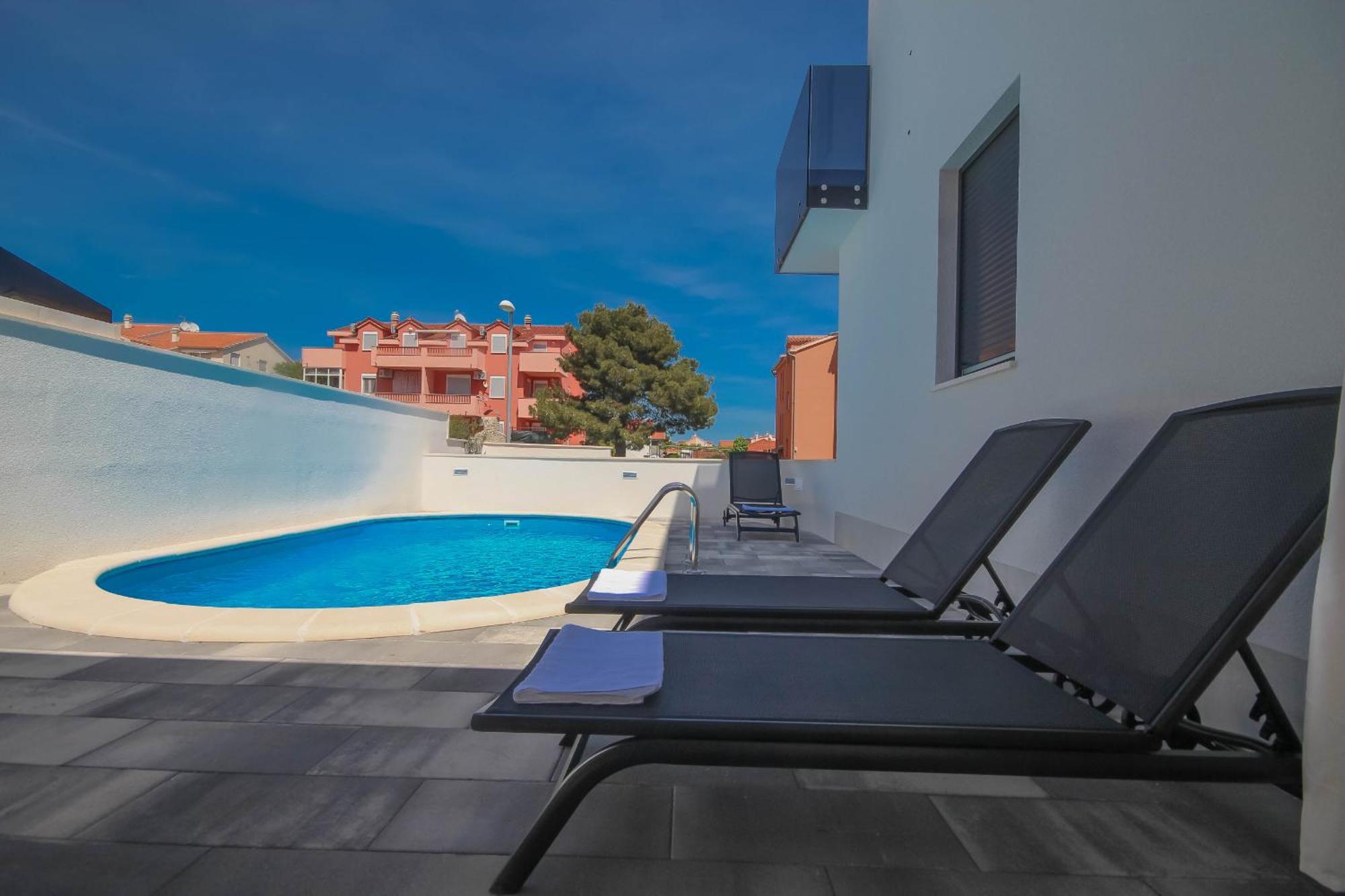 Villa Essenza Vita In Vodice Only 650 Meters From The Beach Экстерьер фото