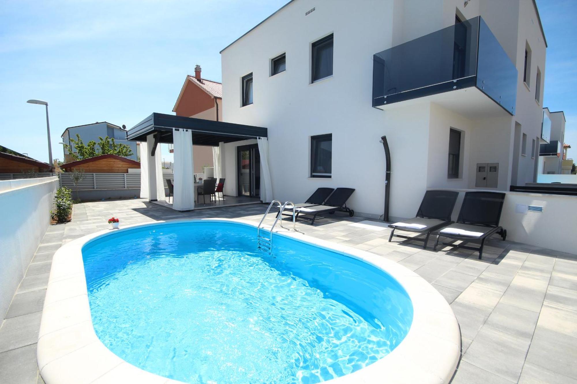 Villa Essenza Vita In Vodice Only 650 Meters From The Beach Экстерьер фото